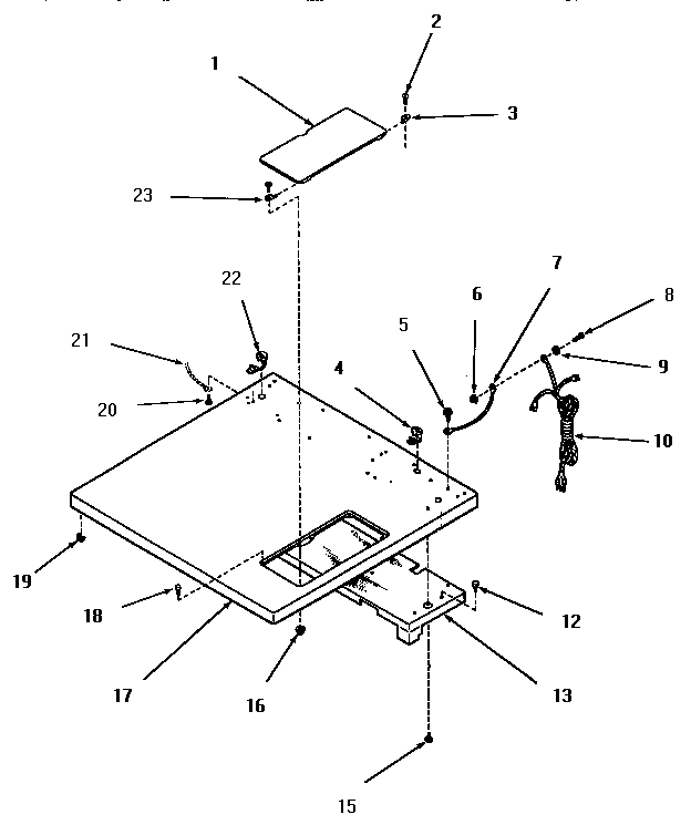 CABINET TOP