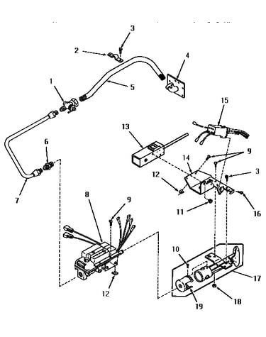 Automatic ignition burner