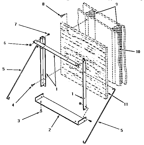 235P3 WALL MOUNTING KIT