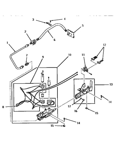 Glow bar ignition burner