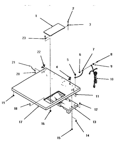 Cabinet top