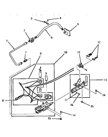 Glow bar ignition burner
