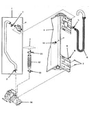 Drain pump and hoses