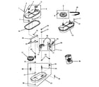 Speed Queen DH1150 10502 transmission assembly diagram