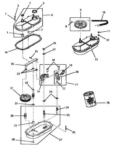 10502 transmission assembly
