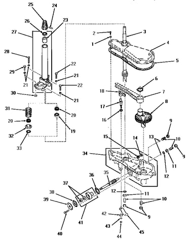 A10040 transmission assembly