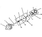 Speed Queen DH1140 a10054 wash pump assembly diagram