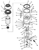Spin tub and motor
