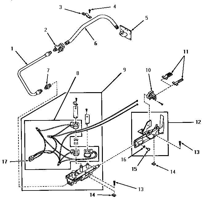 Glow bar ignition burner