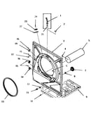 Front frame and air shroud