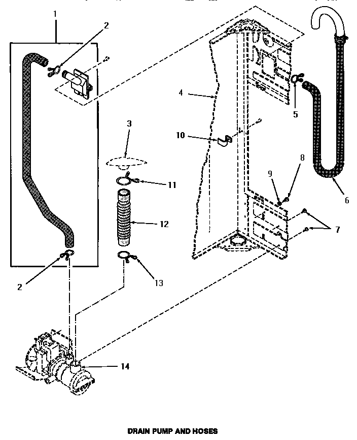 DRAIN PUMP & HOSES