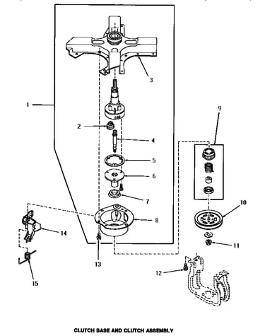 Clutch base and clutch assembly