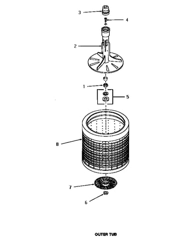 Outer tub