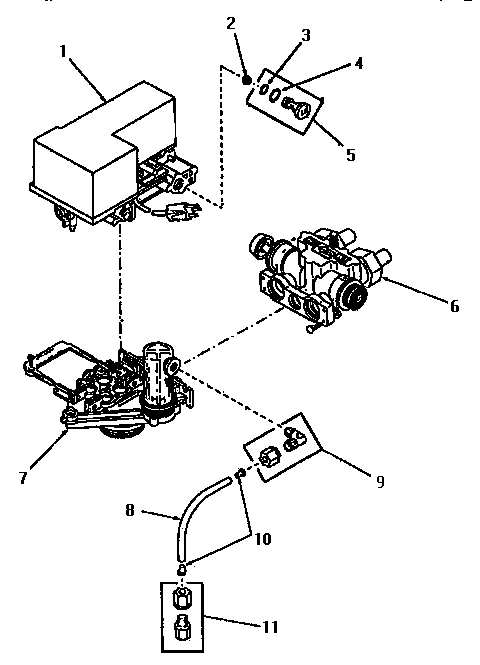 CONTROL, TANK ADAPTER AND BY-PASS VALVE