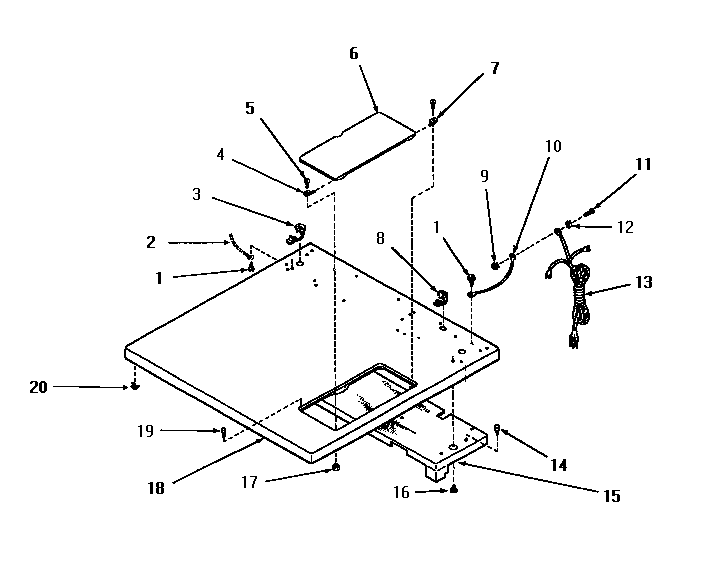 CABINET TOP