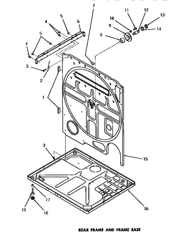 Rear frame & frame base