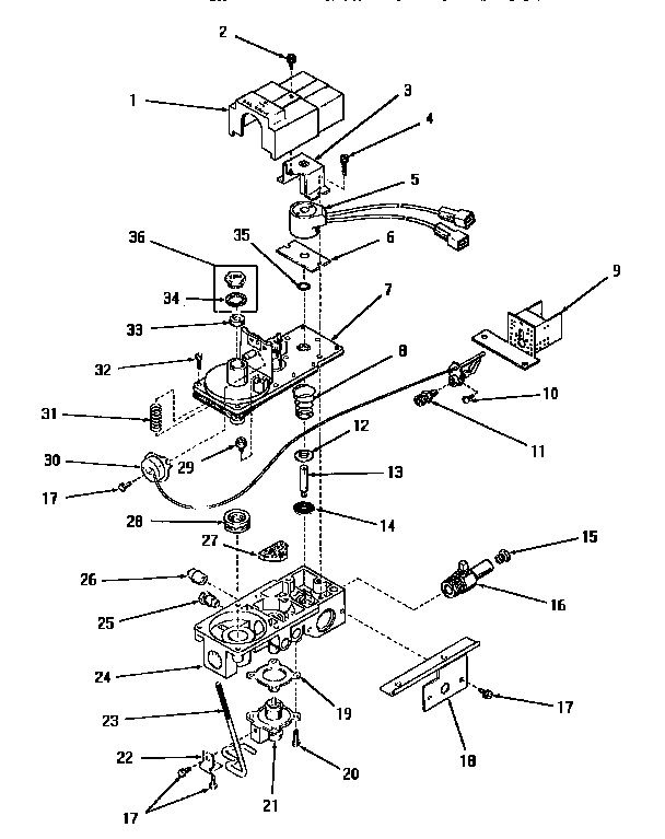 53377 gas valve (nat / mixed gas)