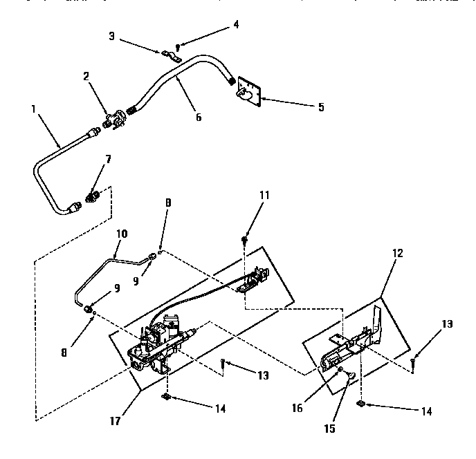 "m" models--standing pilot burner