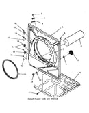 Front frame & air shroud