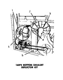 160p3 bottom exhaust deflector kit