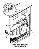 159p3 side exhaust deflector kit