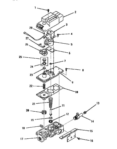 Gas valve (nat / mixed gas)