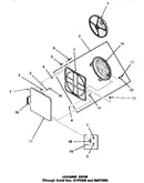 Loading door (through serial numbers 31v9368 and s66y580)