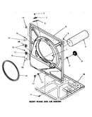 Front frame and air shroud