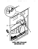 159p3 side exhaust deflector kit