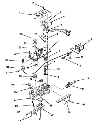 53377 gas valve (nat./ mixed gas)