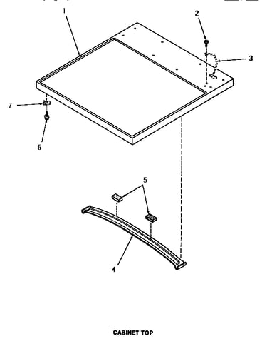 Cabinet top