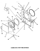 Loading door, front panel & seals