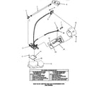 Speed Queen HG7009 gas valve, igniter & gas conversion kits diagram