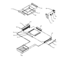 Amana TK21R3L-P1189001WL cabinet shelving diagram