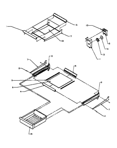 Cabinet shelving