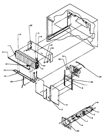 Evaporator area