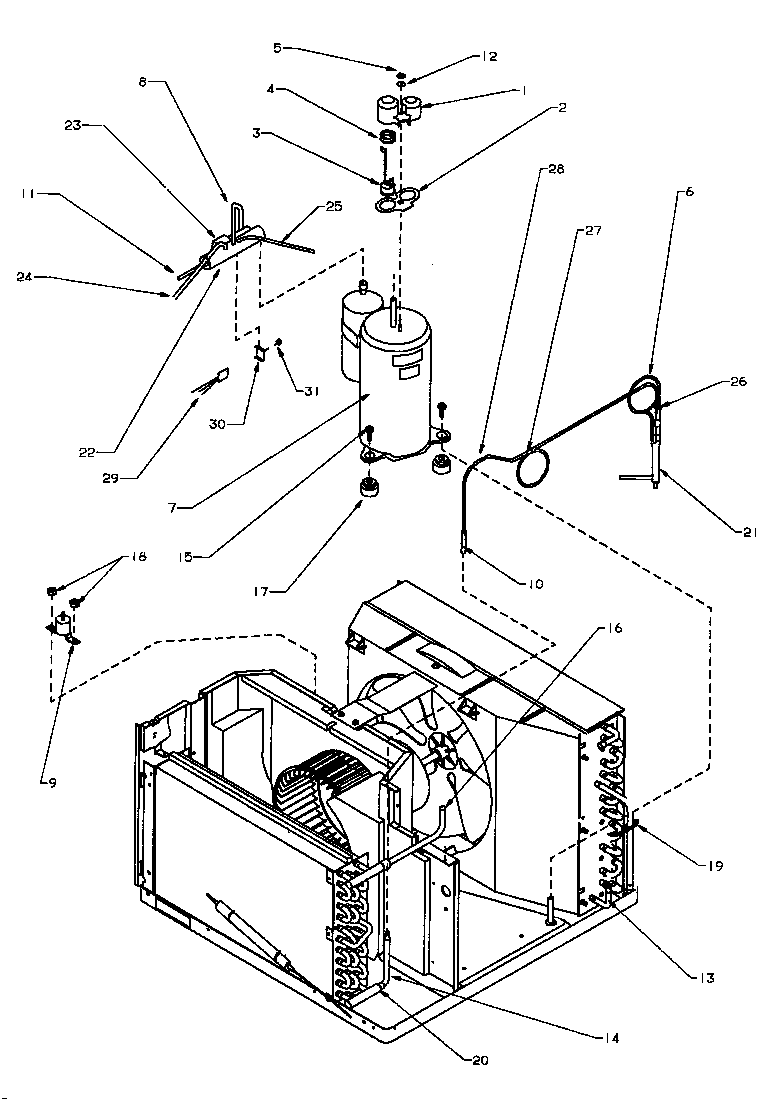 Compressor and tubing (9c3hev/p1118124r) (9c3hev/p1118125r) (9c3hev/p1118128r) (9c3hev/p1118129r) (9c3hew/p1177802r) (9c3hew/p1177803r) (b9c3hev/p1152009r) (b9c3hev/p1152010r) (b9c3hev/p1152011r) (b9c3hev/p1152012r) (b9c3hew/p1177902r) (b9c3hew/p1177903r)