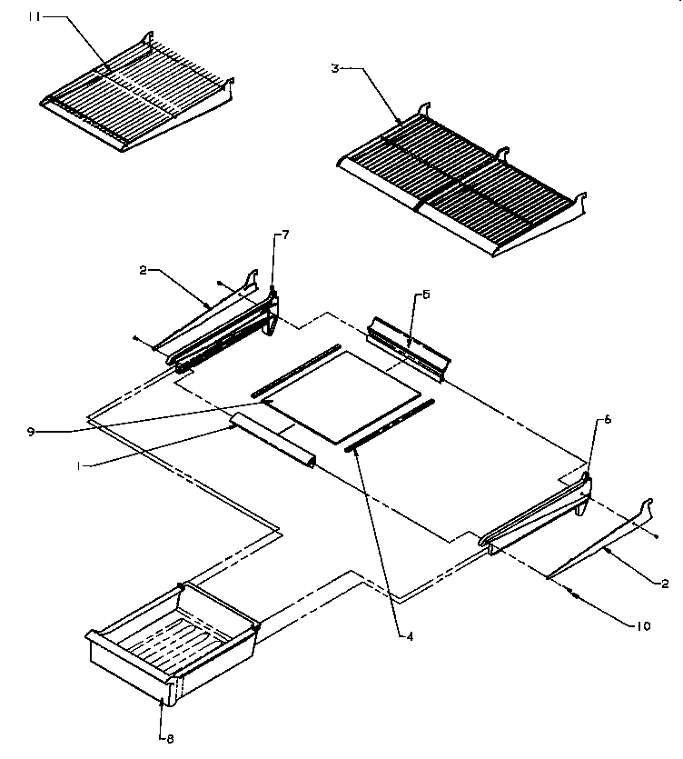 CABINET SHELVING