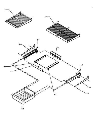 Cabinet shelving