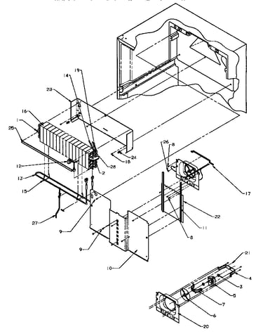 Evaporator area