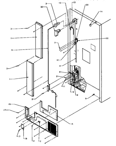 Cabinet back