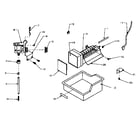 Amana IC2-P3641510W add-on ice maker assembly (ic2/p3641510w) diagram