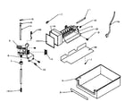 Amana IC4Q-IC4Q-ASSMBLY add-on ice maker assembly (ic3q/p1110702w) diagram