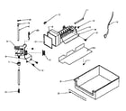 Amana IC4Q-IC4Q-ASSMBLY add-on ice maker assembly (ic3q/p1110703w) diagram