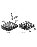 Upper/lower racks
