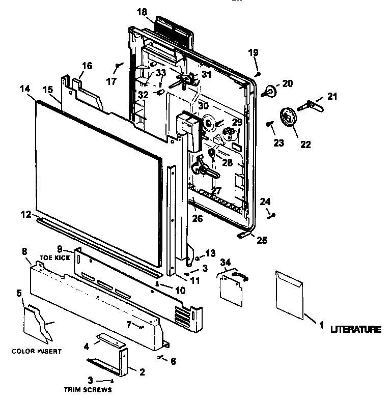 DOOR AND DOOR TRIM