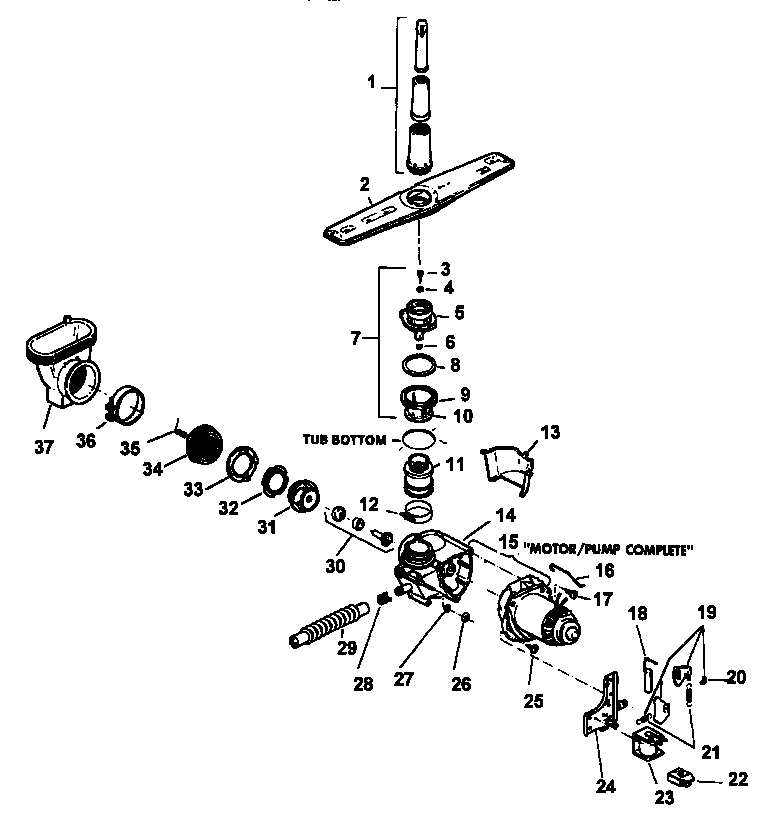 Water distribution components (cdu200c/p1188322w) (cdu200c/p1188323w) (cdu300c/p1188320w) (cdu300c/p1188321w) (cdu500c/p1188318w) (cdu500c/p1188319w)