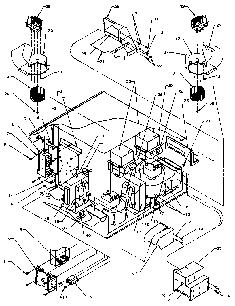 INTERIOR ELECTRICAL COMPONENTS