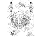 Amana FS14EVP-P4020004901 interior electrical components diagram