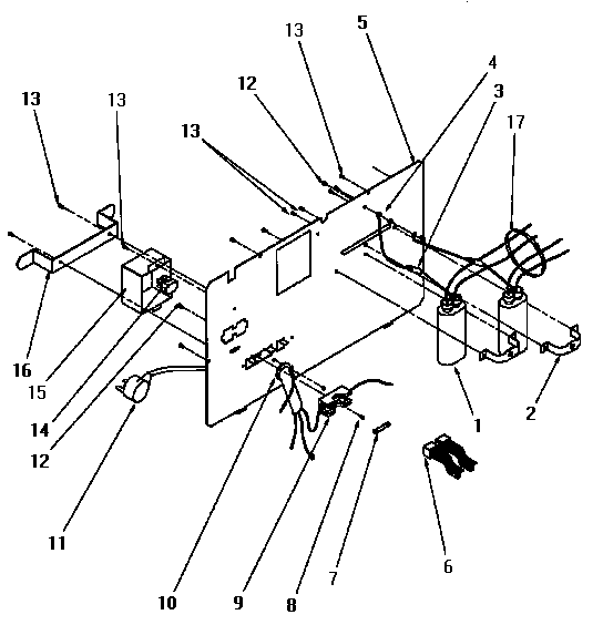 BACK PANEL & COMPONENTS